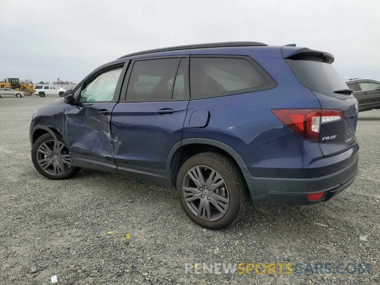 2 fotografías del automóvil dañado 5FNYF5H35NB019777 HONDA PILOT 2022