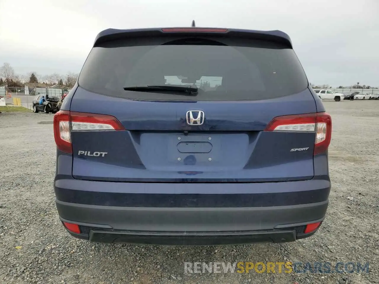 6 fotografías del automóvil dañado 5FNYF5H35NB019777 HONDA PILOT 2022