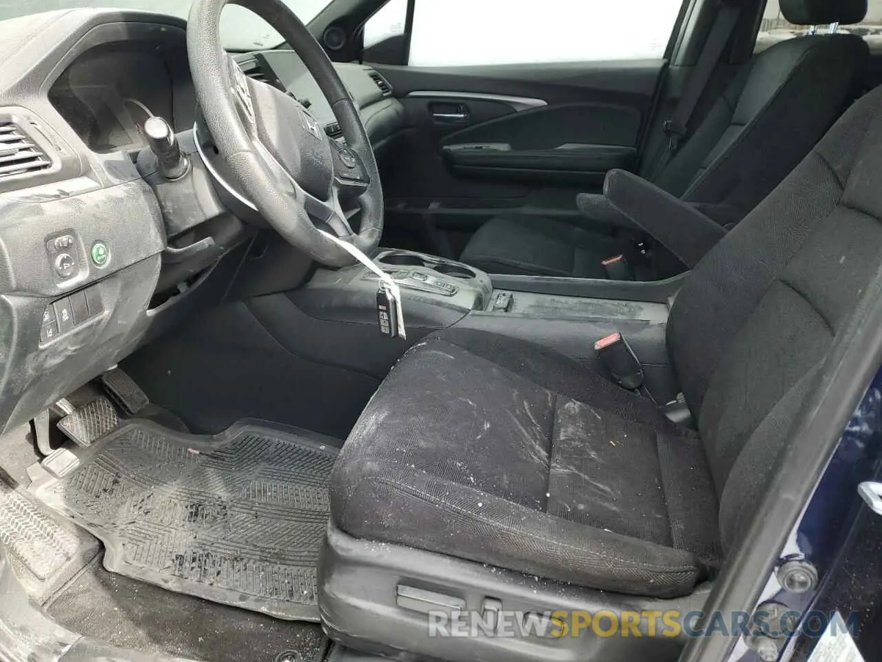 7 fotografías del automóvil dañado 5FNYF5H38NB019787 HONDA PILOT 2022