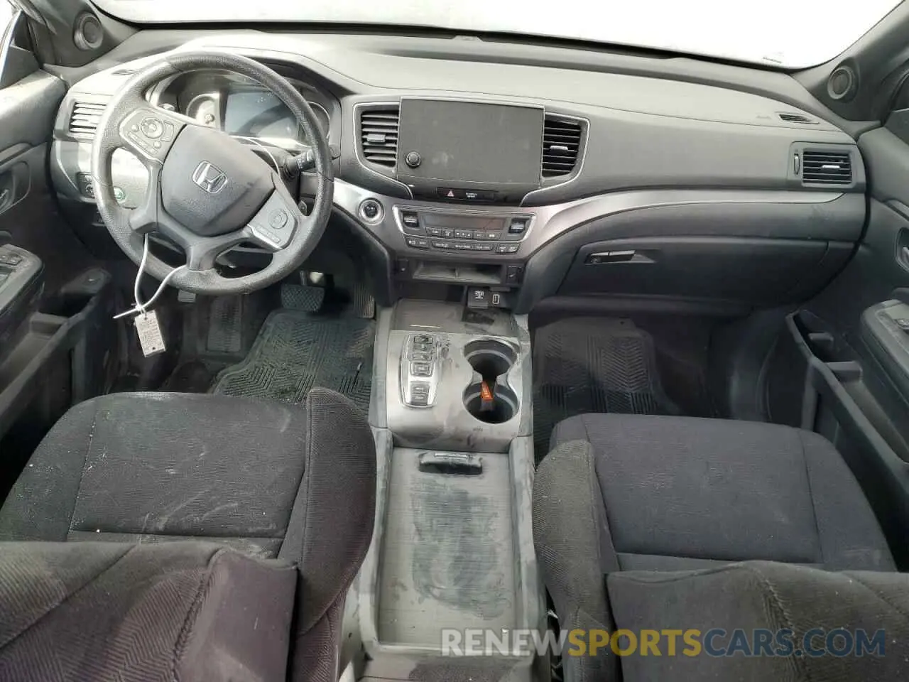 8 fotografías del automóvil dañado 5FNYF5H38NB019787 HONDA PILOT 2022