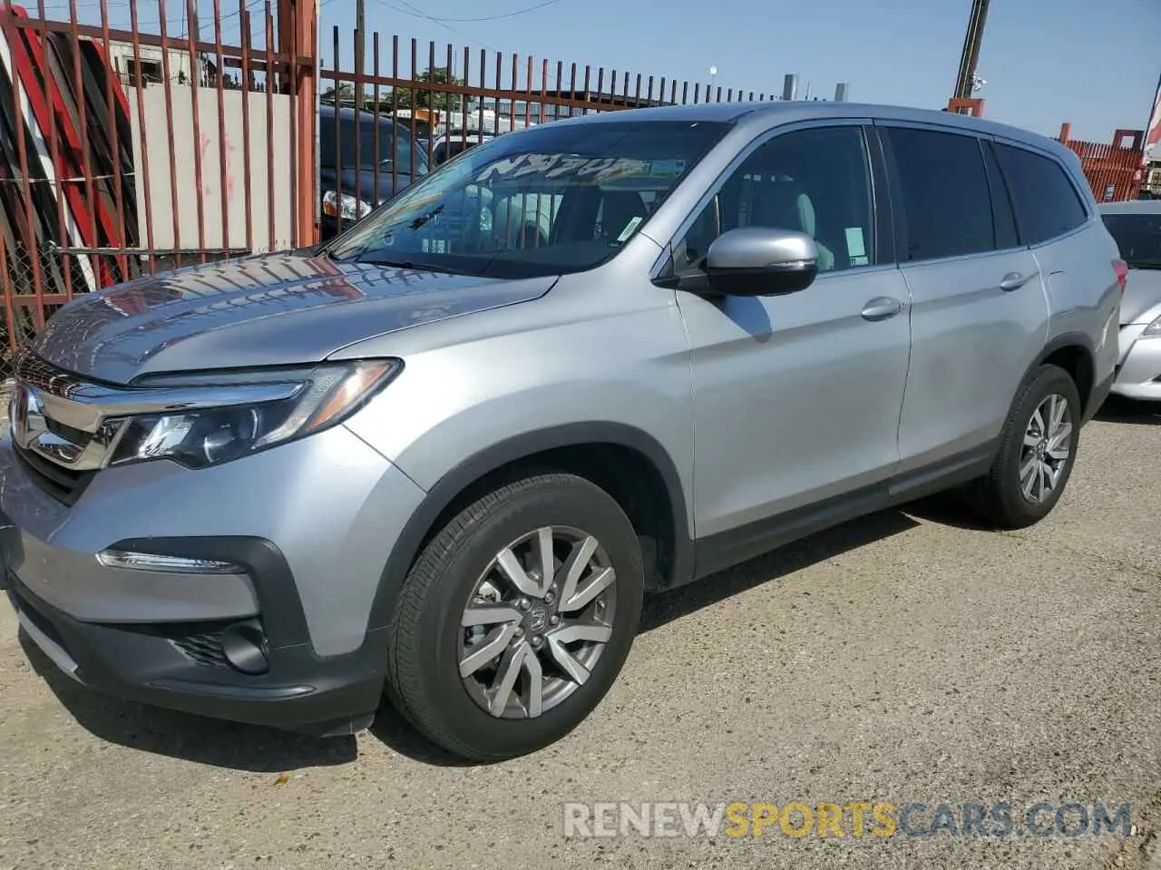 2 fotografías del automóvil dañado 5FNYF5H51NB036965 HONDA PILOT 2022