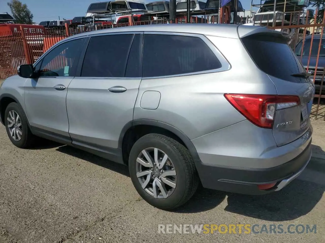 3 fotografías del automóvil dañado 5FNYF5H51NB036965 HONDA PILOT 2022