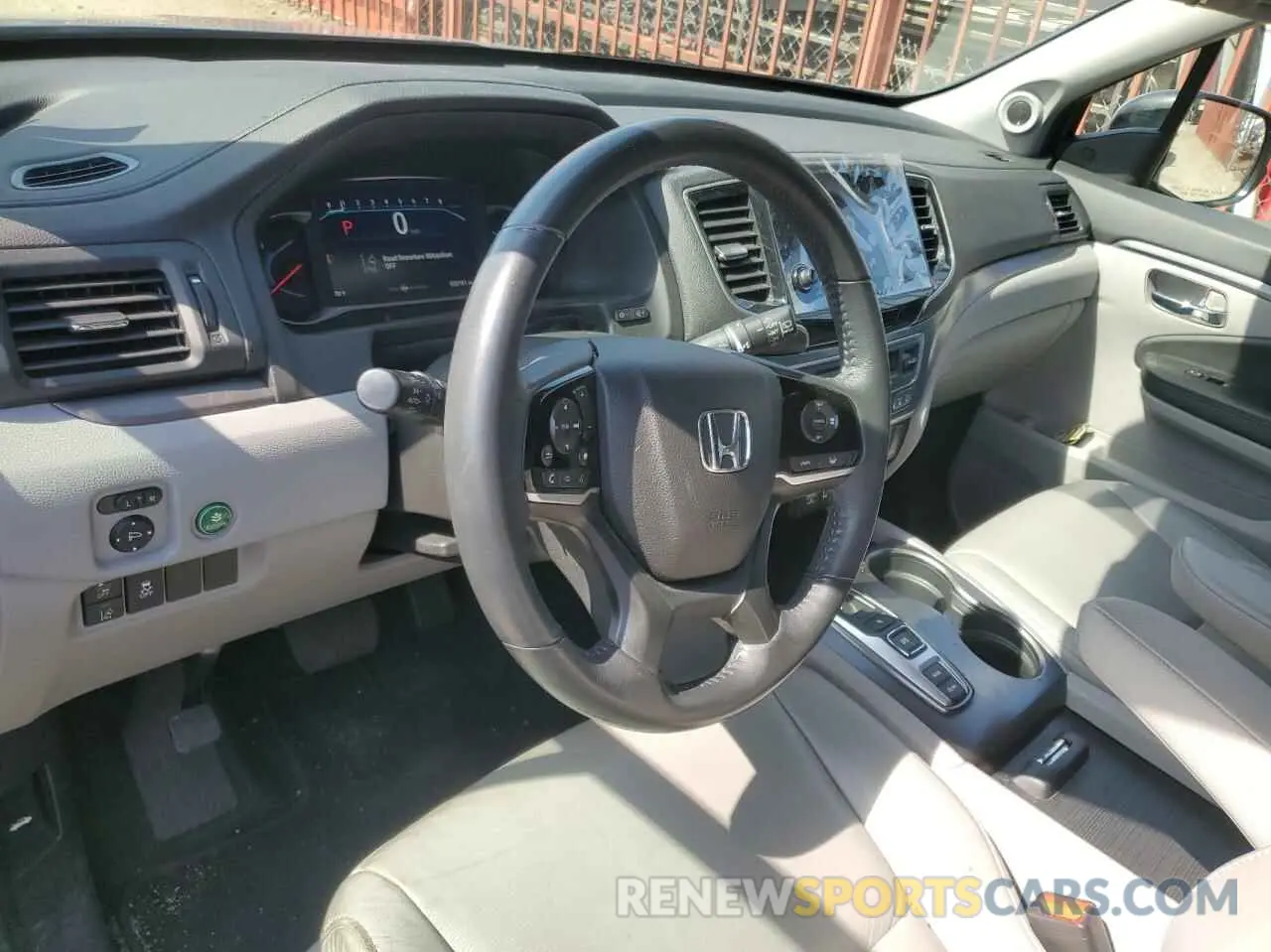 9 fotografías del automóvil dañado 5FNYF5H51NB036965 HONDA PILOT 2022