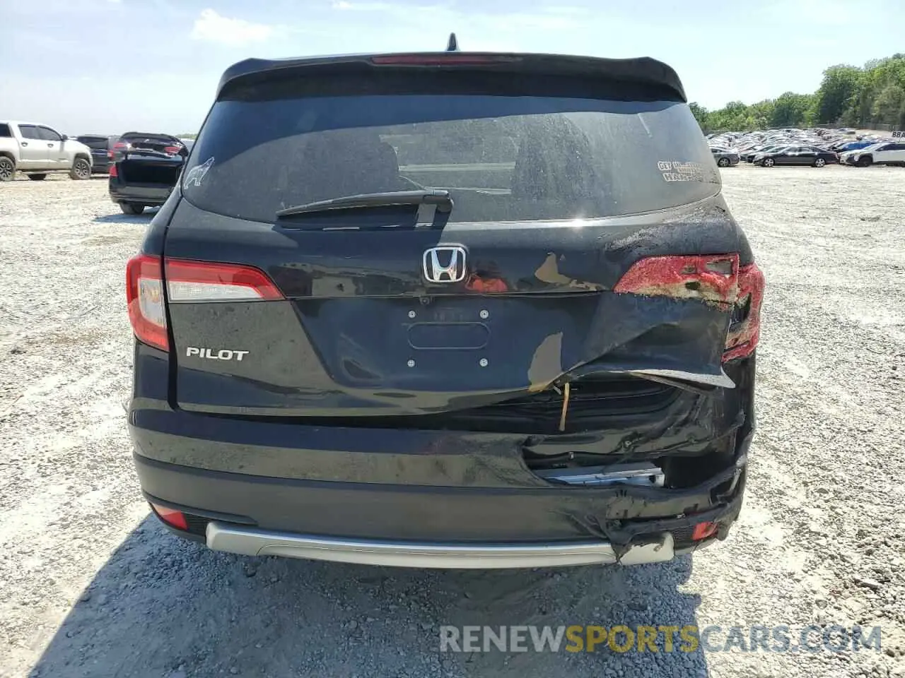6 fotografías del automóvil dañado 5FNYF5H51NB038747 HONDA PILOT 2022
