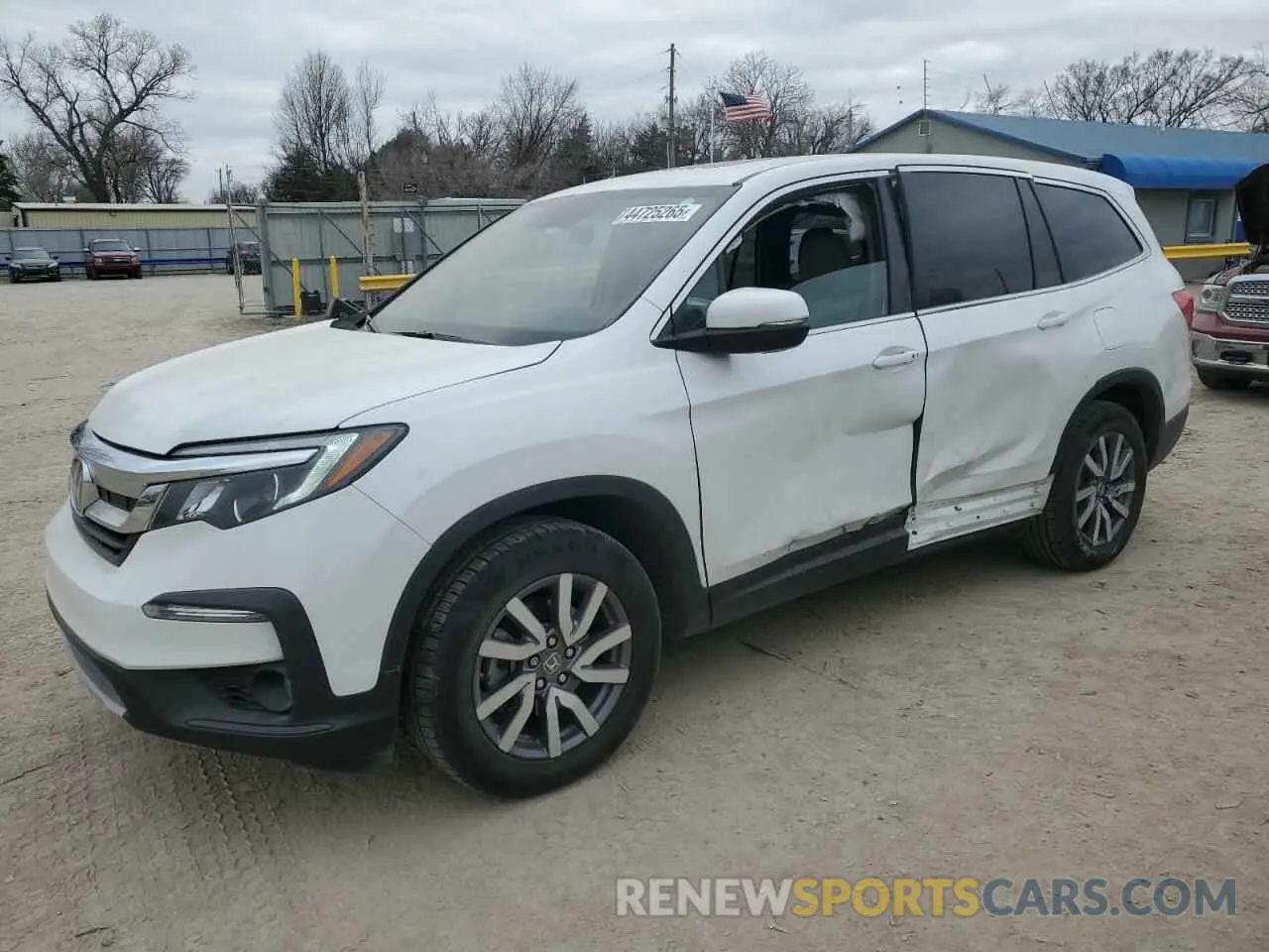 1 fotografías del automóvil dañado 5FNYF5H53NB011856 HONDA PILOT 2022
