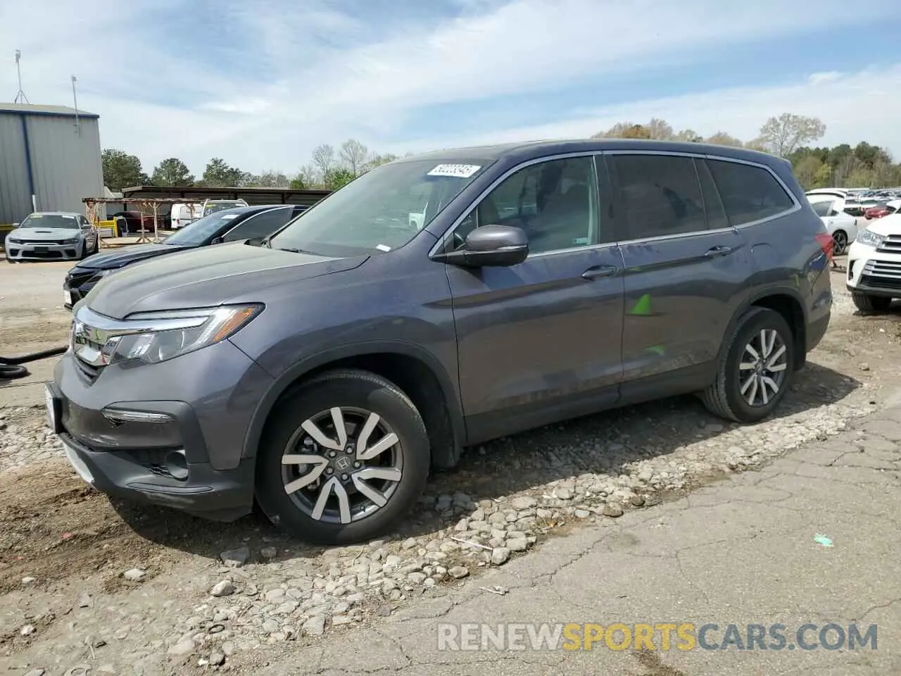 1 fotografías del automóvil dañado 5FNYF5H54NB014880 HONDA PILOT 2022