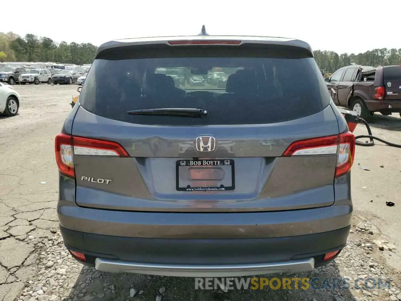 6 fotografías del automóvil dañado 5FNYF5H54NB014880 HONDA PILOT 2022