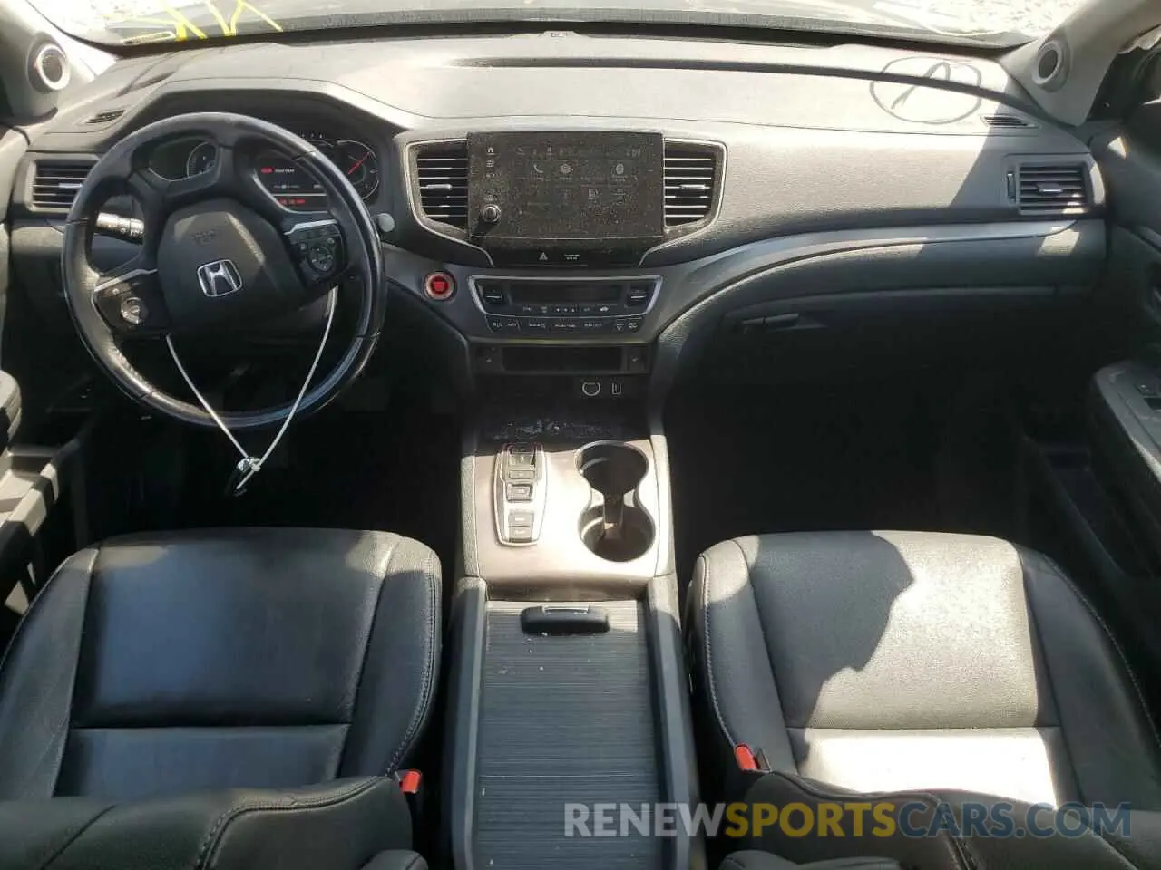 8 fotografías del automóvil dañado 5FNYF5H54NB014880 HONDA PILOT 2022
