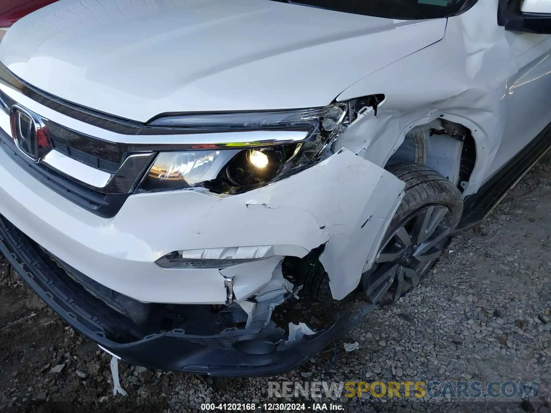 6 fotografías del automóvil dañado 5FNYF5H56NB011849 HONDA PILOT 2022