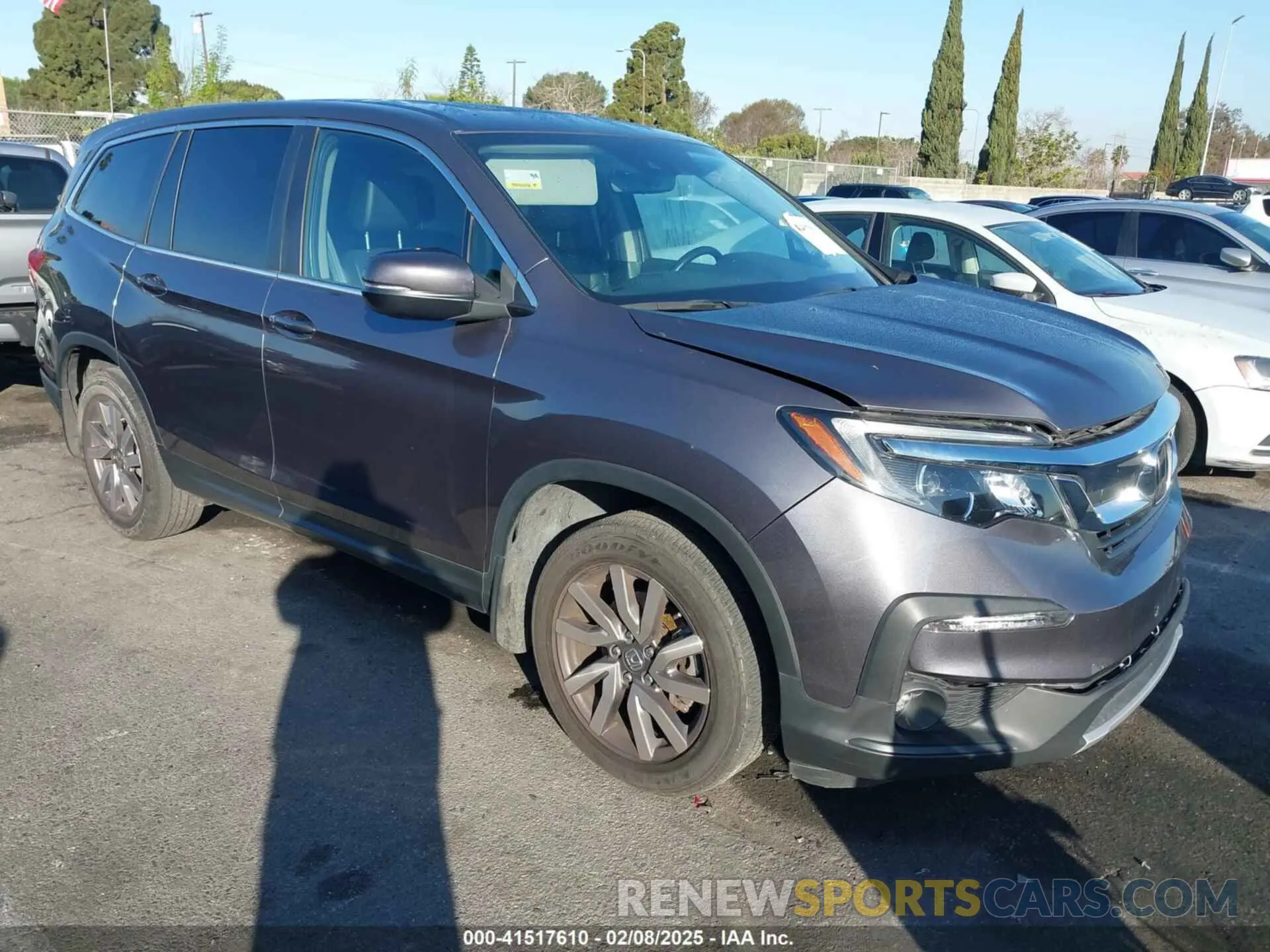 1 fotografías del automóvil dañado 5FNYF5H58NB006653 HONDA PILOT 2022