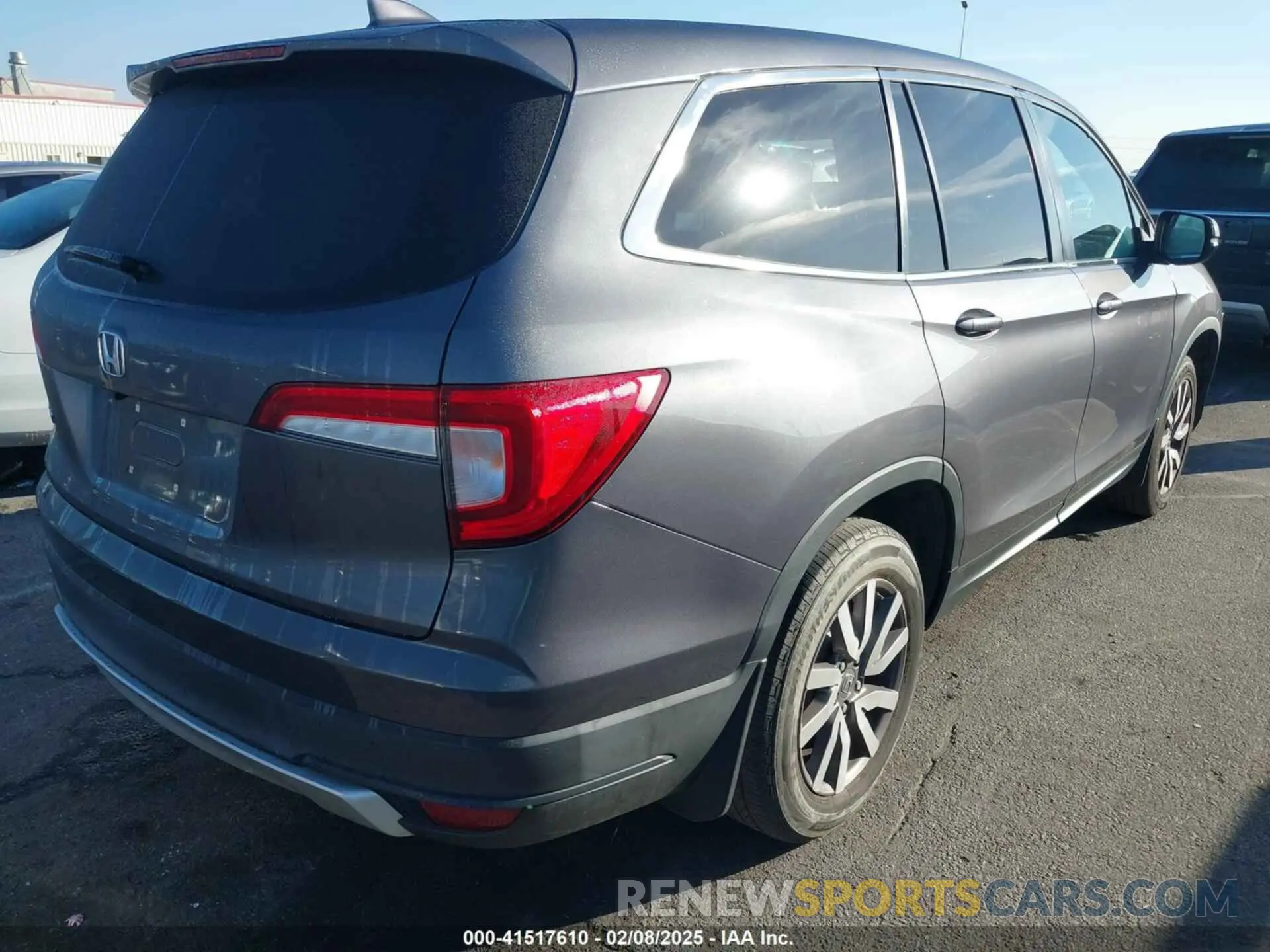 4 fotografías del automóvil dañado 5FNYF5H58NB006653 HONDA PILOT 2022