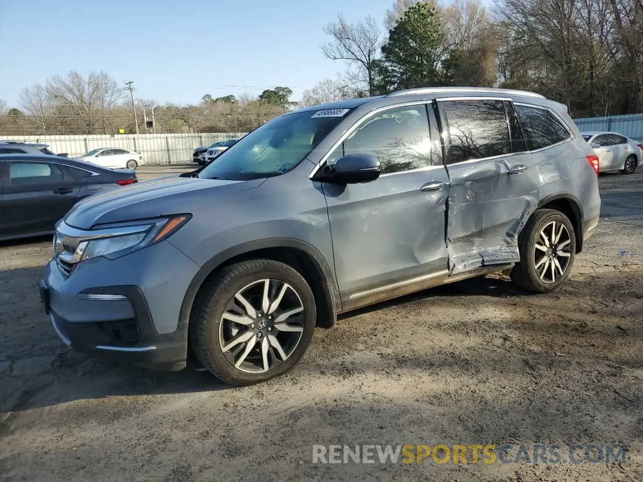 1 fotografías del automóvil dañado 5FNYF5H69NB031537 HONDA PILOT 2022
