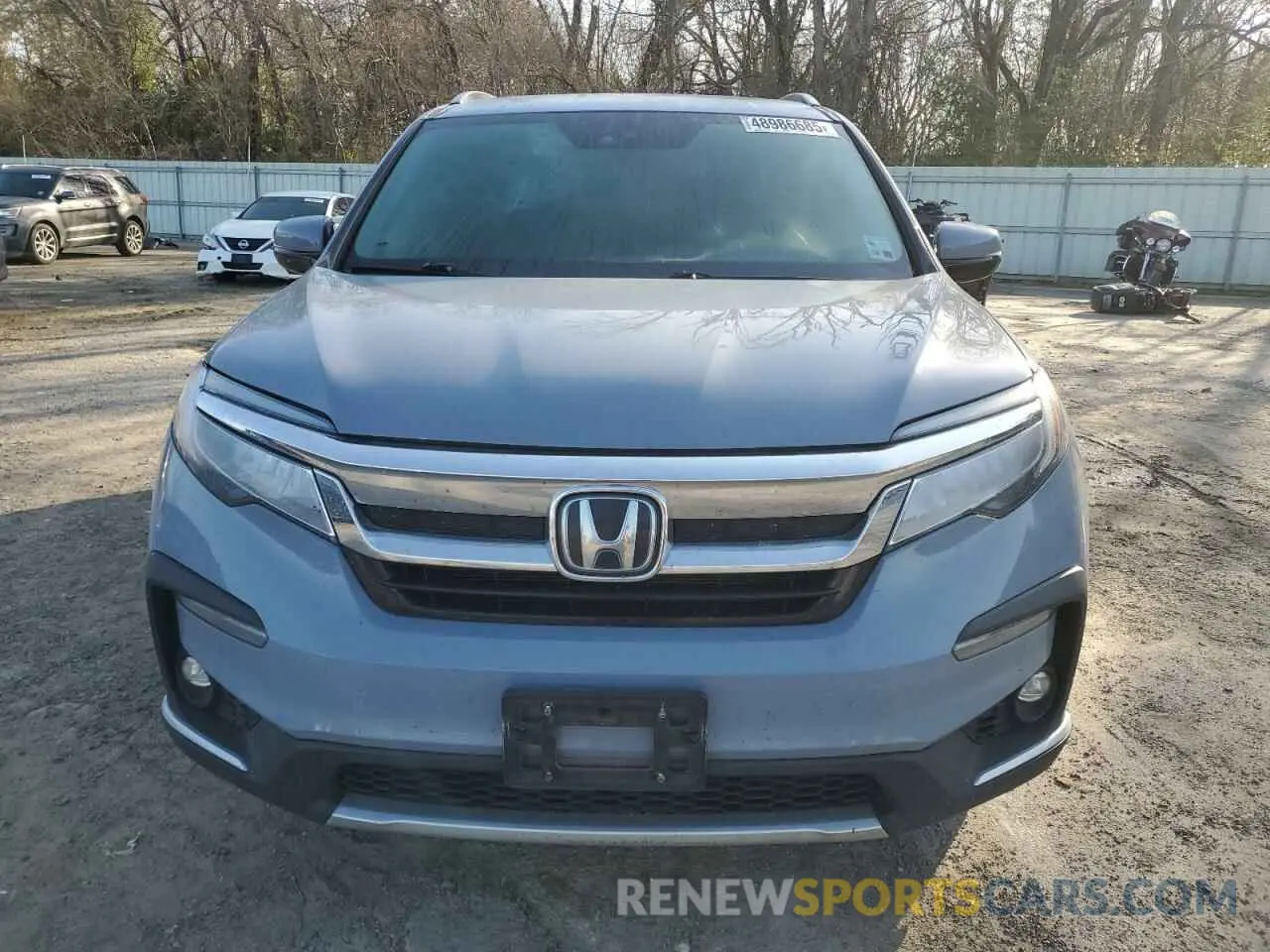 5 fotografías del automóvil dañado 5FNYF5H69NB031537 HONDA PILOT 2022