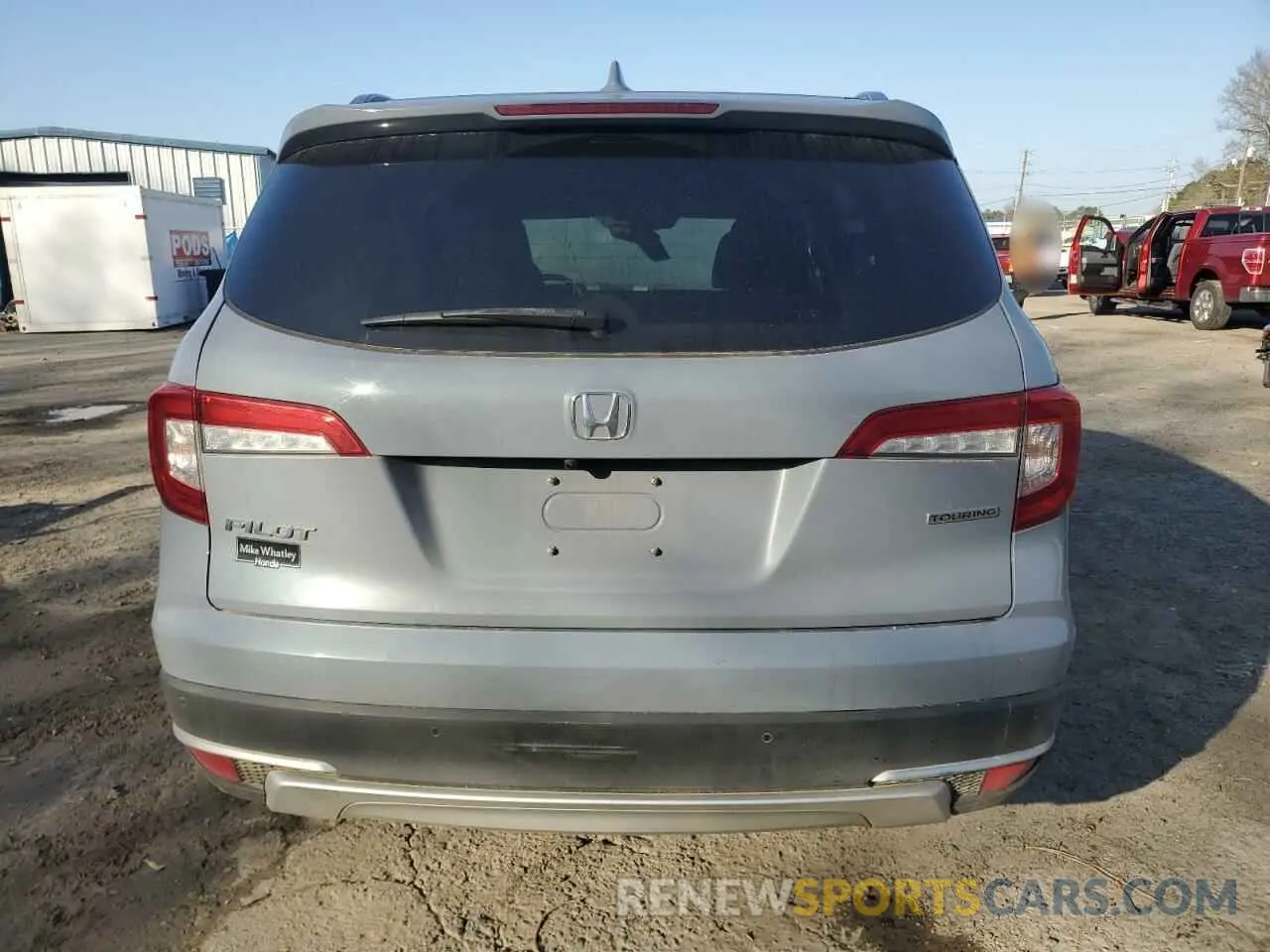 6 fotografías del automóvil dañado 5FNYF5H69NB031537 HONDA PILOT 2022
