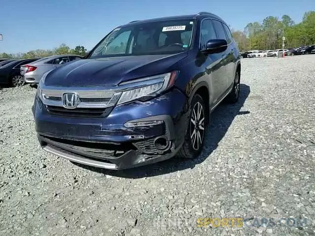 11 fotografías del automóvil dañado 5FNYF5H94NB001839 HONDA PILOT 2022