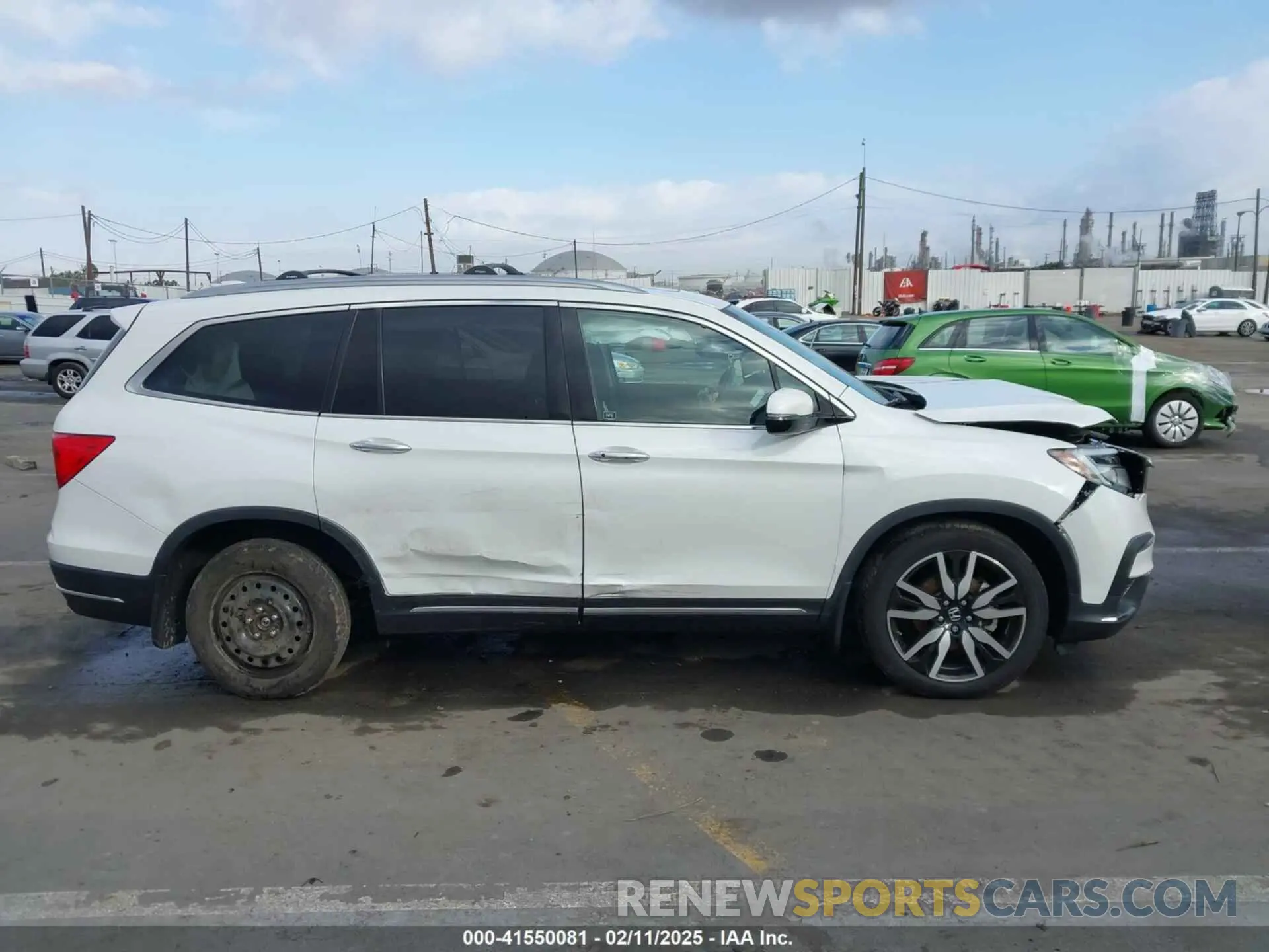 13 fotografías del automóvil dañado 5FNYF6H02NB043594 HONDA PILOT 2022