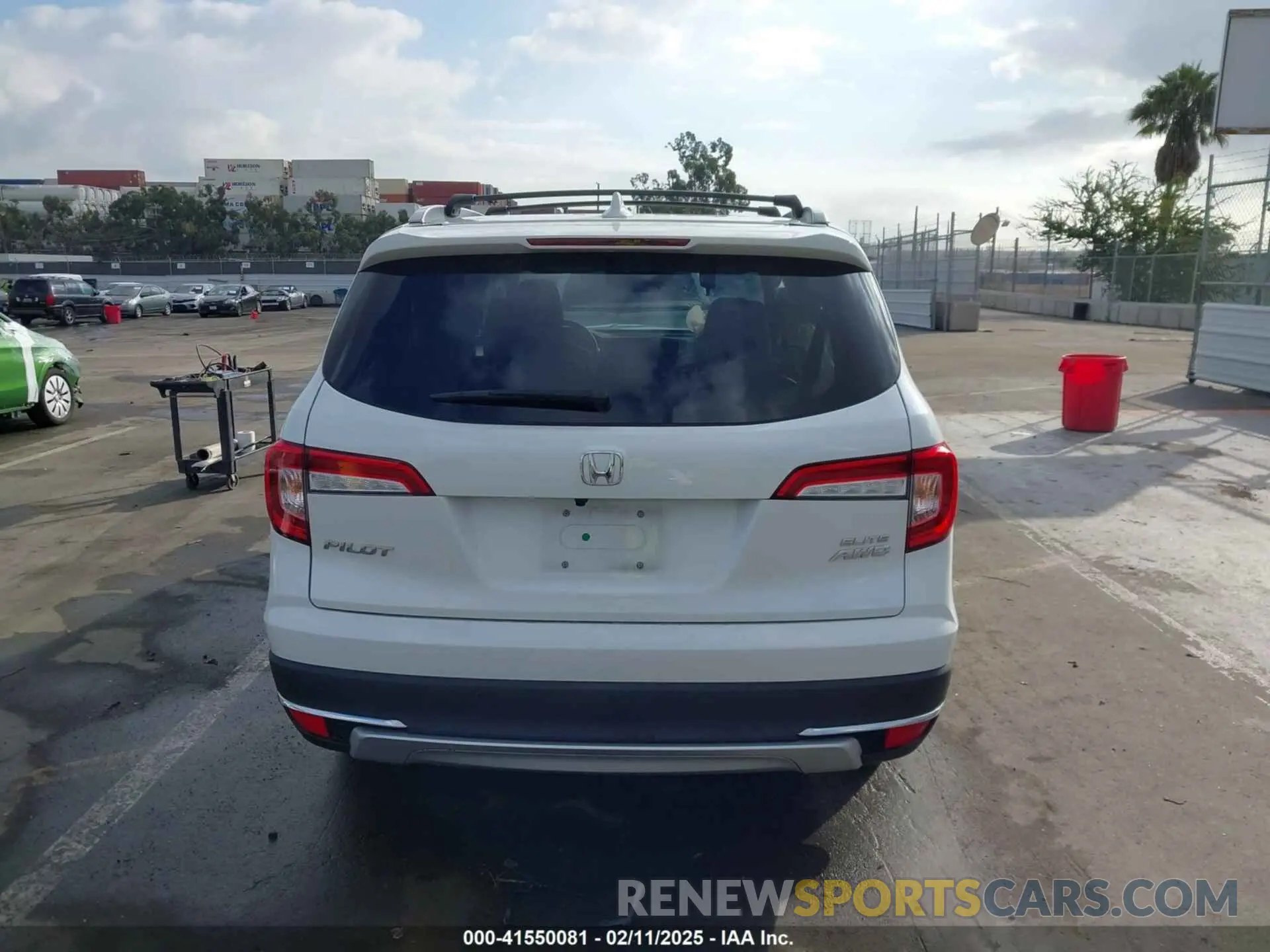 16 fotografías del automóvil dañado 5FNYF6H02NB043594 HONDA PILOT 2022