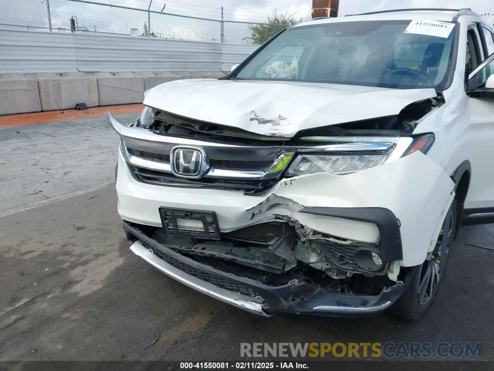 6 fotografías del automóvil dañado 5FNYF6H02NB043594 HONDA PILOT 2022