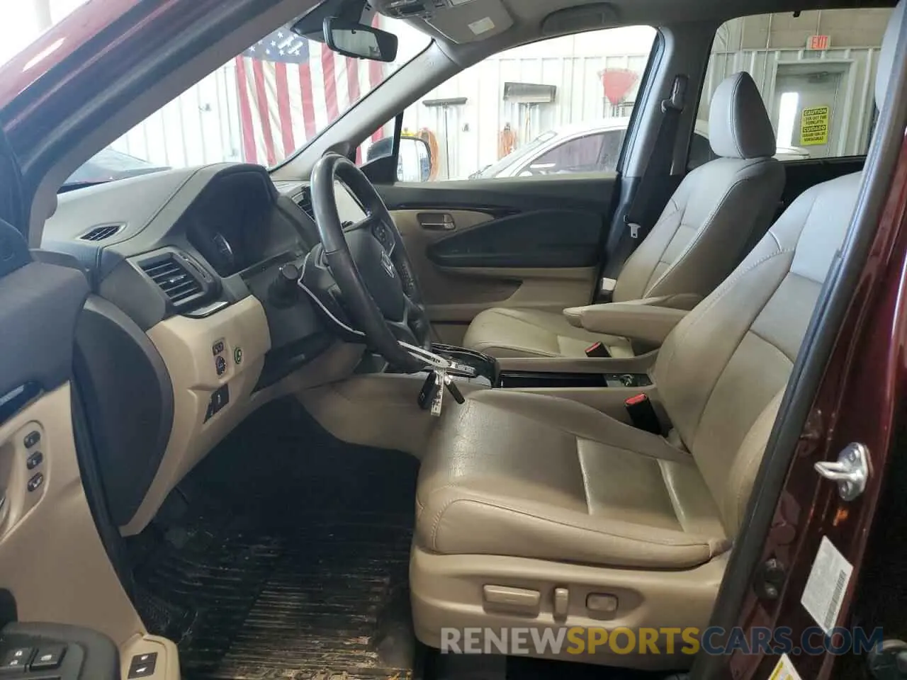 7 fotografías del automóvil dañado 5FNYF6H03NB072313 HONDA PILOT 2022