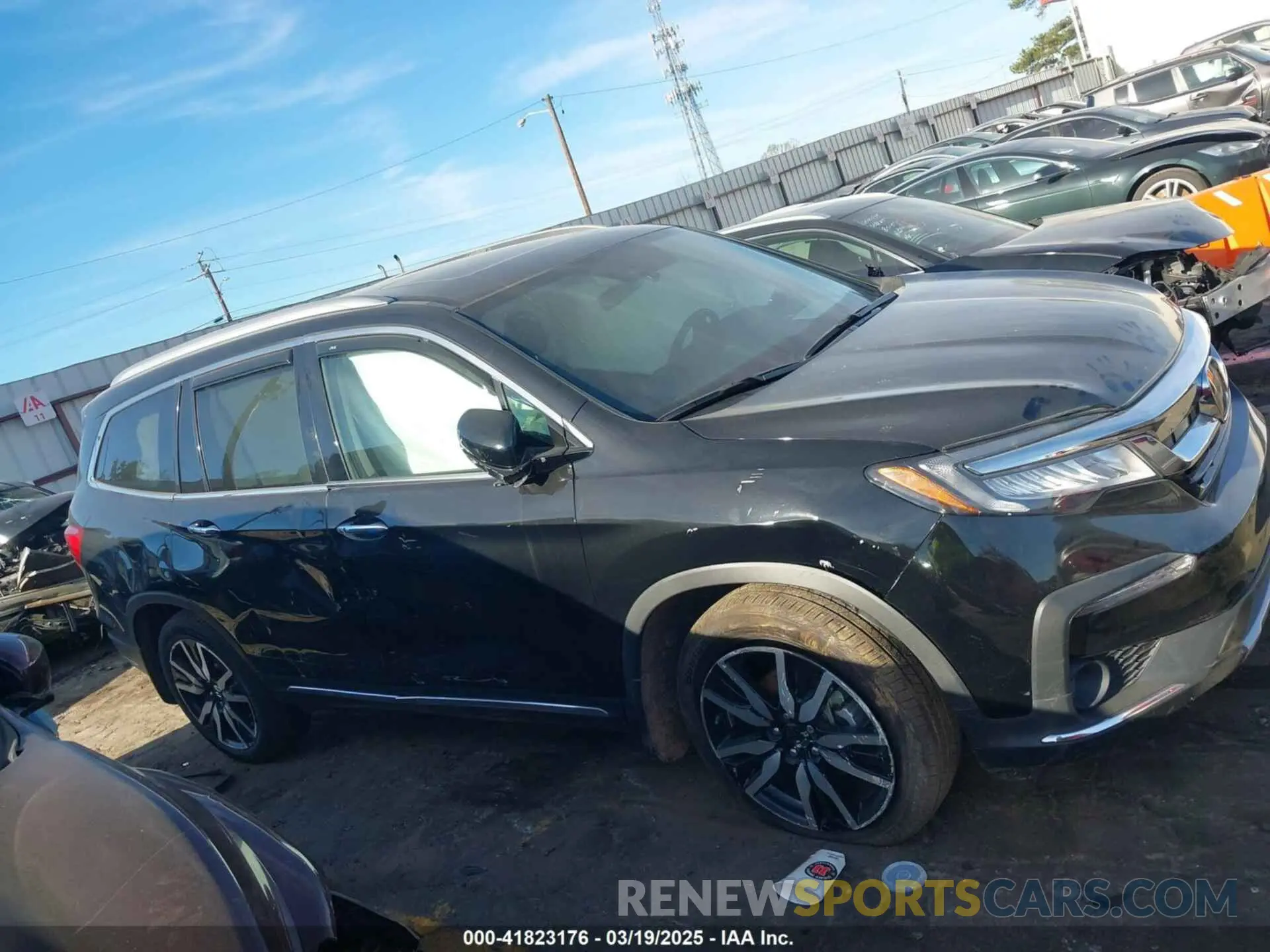 13 fotografías del automóvil dañado 5FNYF6H03NB085997 HONDA PILOT 2022