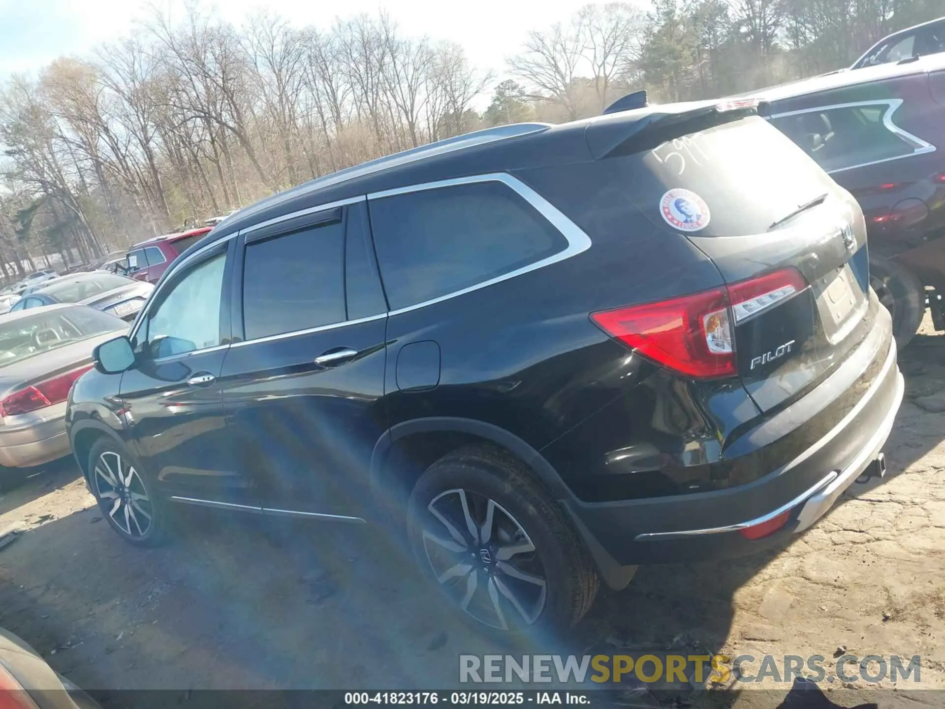 14 fotografías del automóvil dañado 5FNYF6H03NB085997 HONDA PILOT 2022