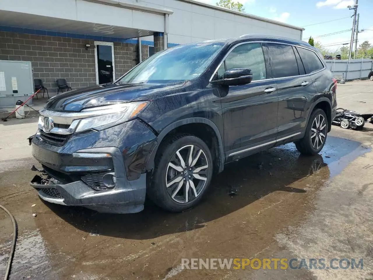 1 fotografías del automóvil dañado 5FNYF6H06NB030069 HONDA PILOT 2022
