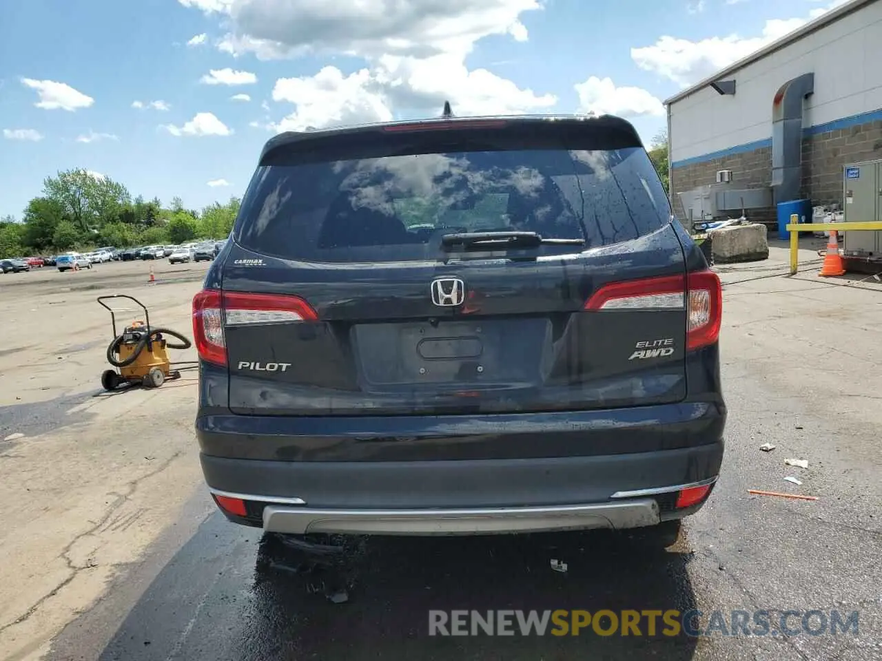 6 fotografías del automóvil dañado 5FNYF6H06NB030069 HONDA PILOT 2022