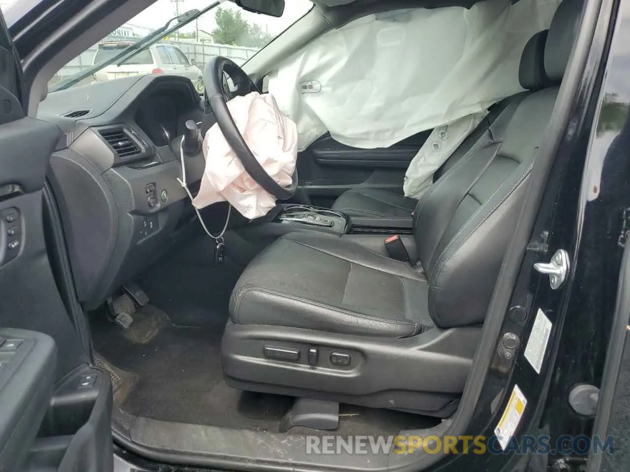 7 fotografías del automóvil dañado 5FNYF6H06NB030069 HONDA PILOT 2022