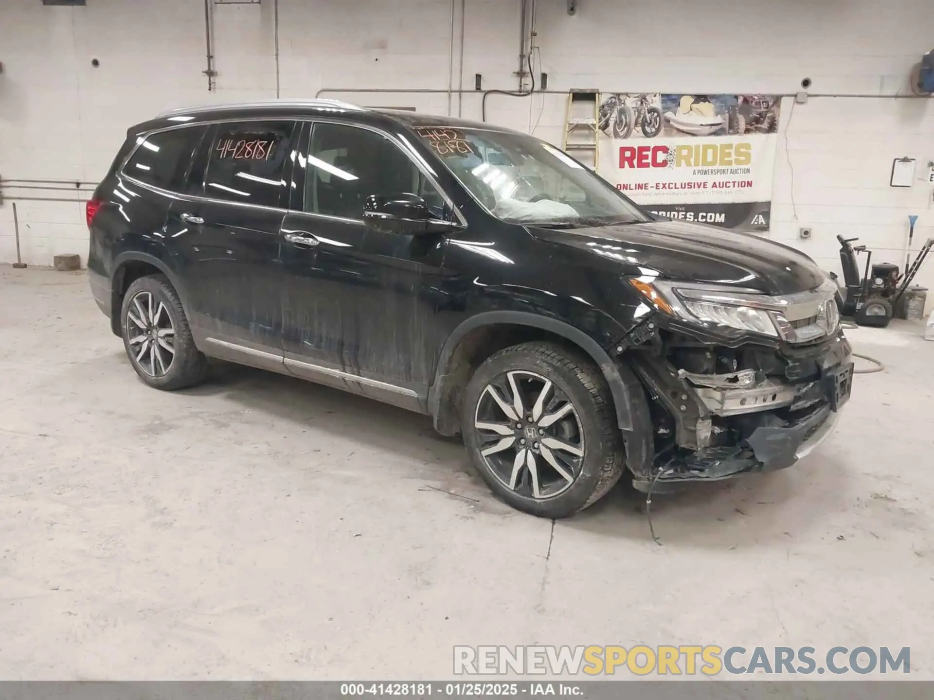 1 fotografías del automóvil dañado 5FNYF6H07NB093519 HONDA PILOT 2022
