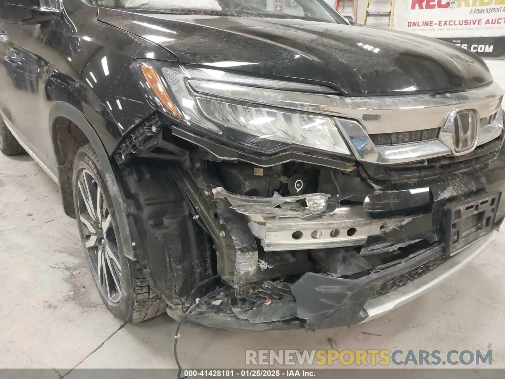 6 fotografías del automóvil dañado 5FNYF6H07NB093519 HONDA PILOT 2022