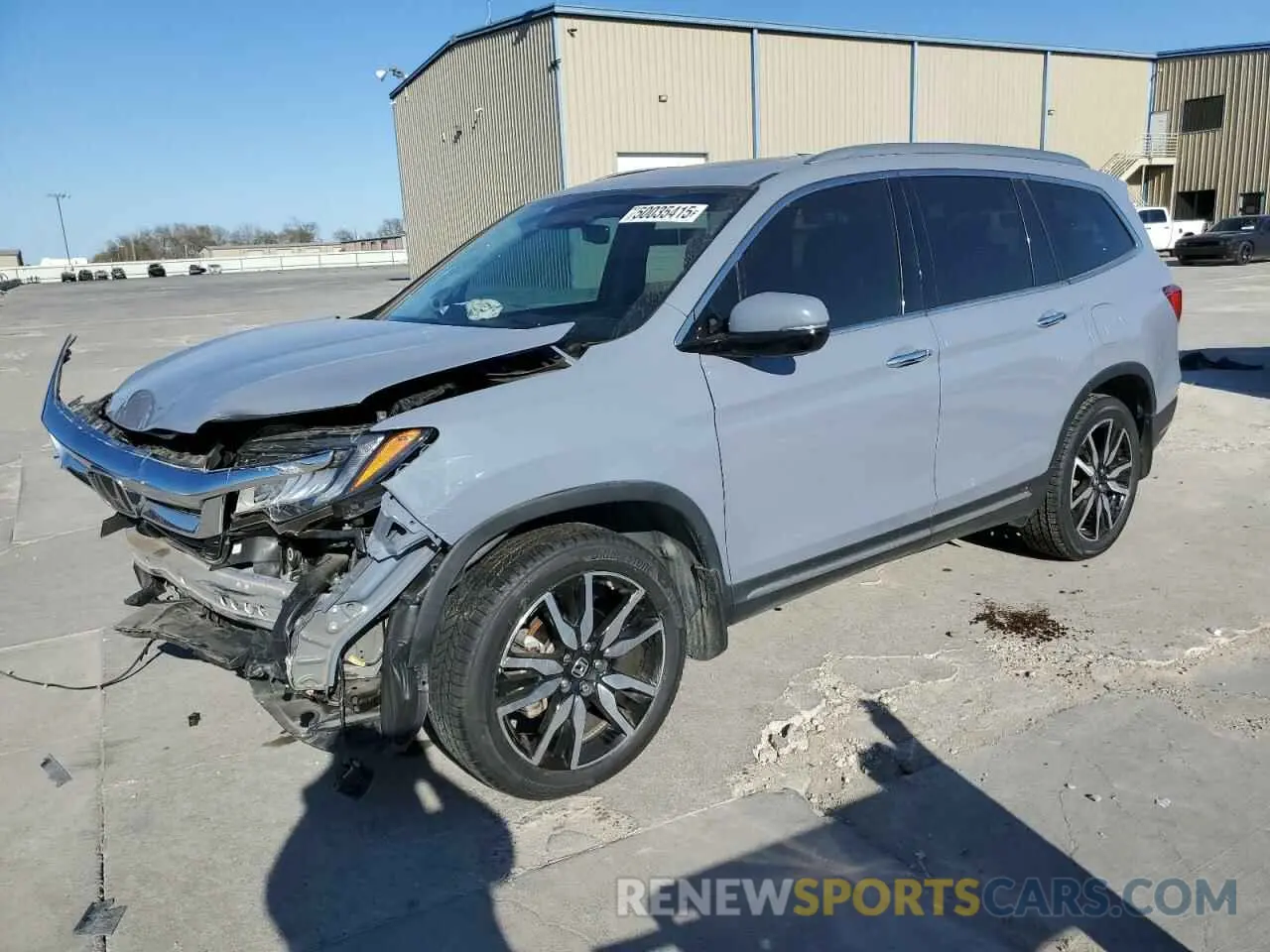 1 fotografías del automóvil dañado 5FNYF6H0XNB060420 HONDA PILOT 2022