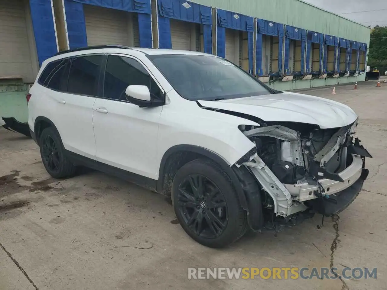 4 fotografías del automóvil dañado 5FNYF6H20NB003323 HONDA PILOT 2022