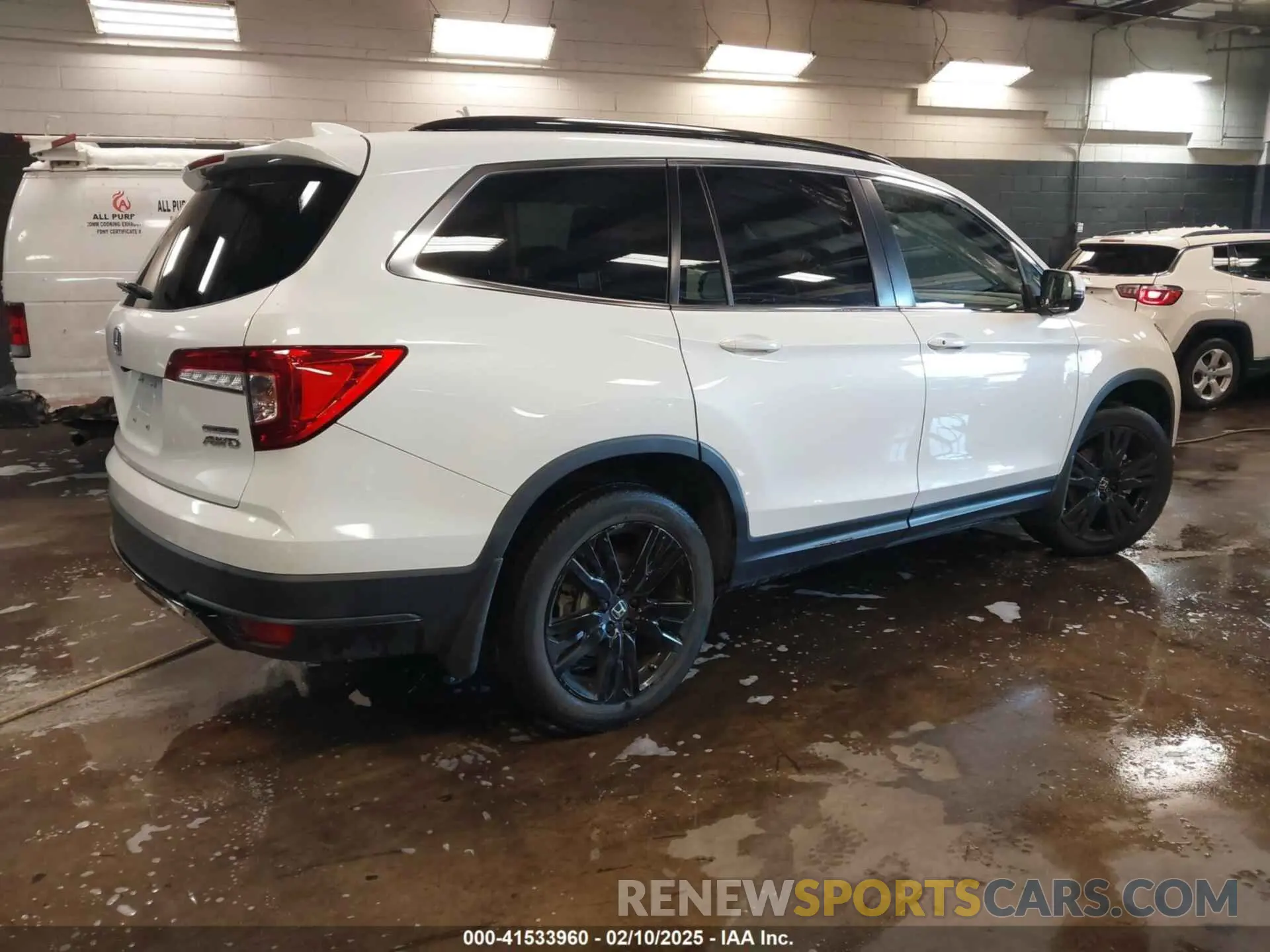 4 fotografías del automóvil dañado 5FNYF6H20NB069628 HONDA PILOT 2022