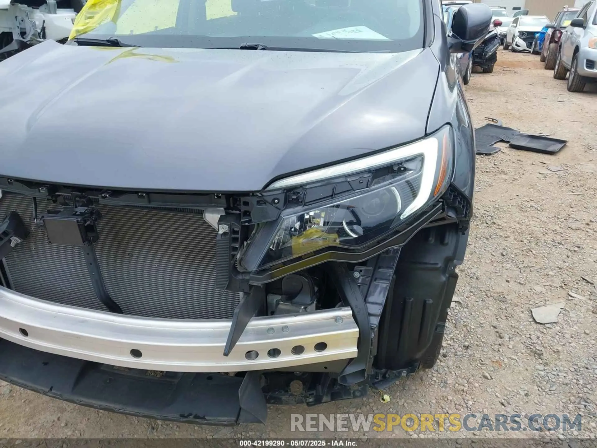 6 fotografías del automóvil dañado 5FNYF6H21NB096658 HONDA PILOT 2022