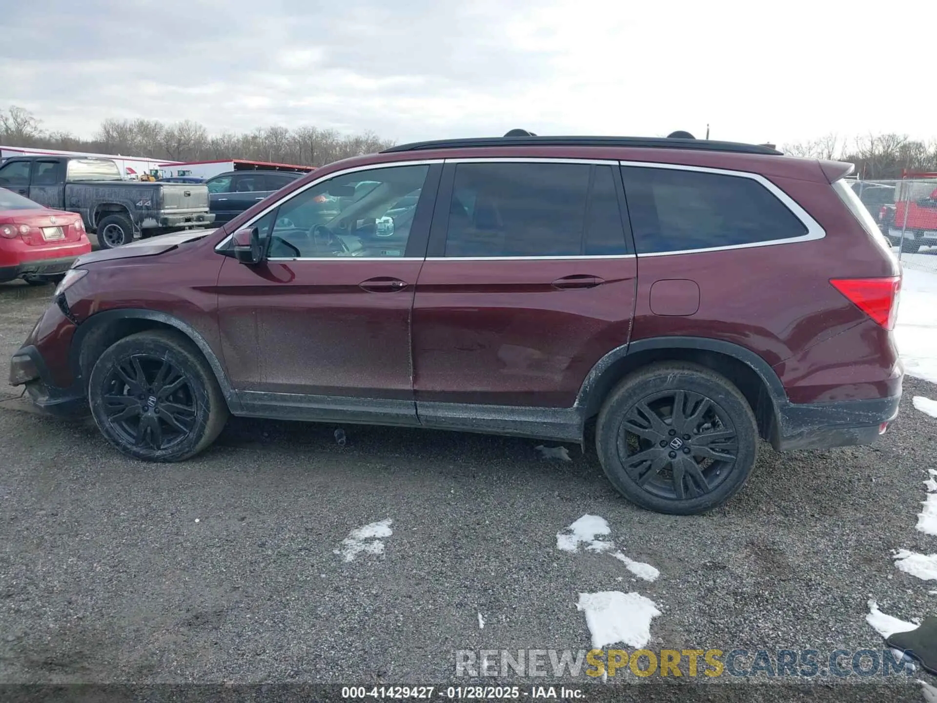 15 fotografías del automóvil dañado 5FNYF6H23NB065945 HONDA PILOT 2022