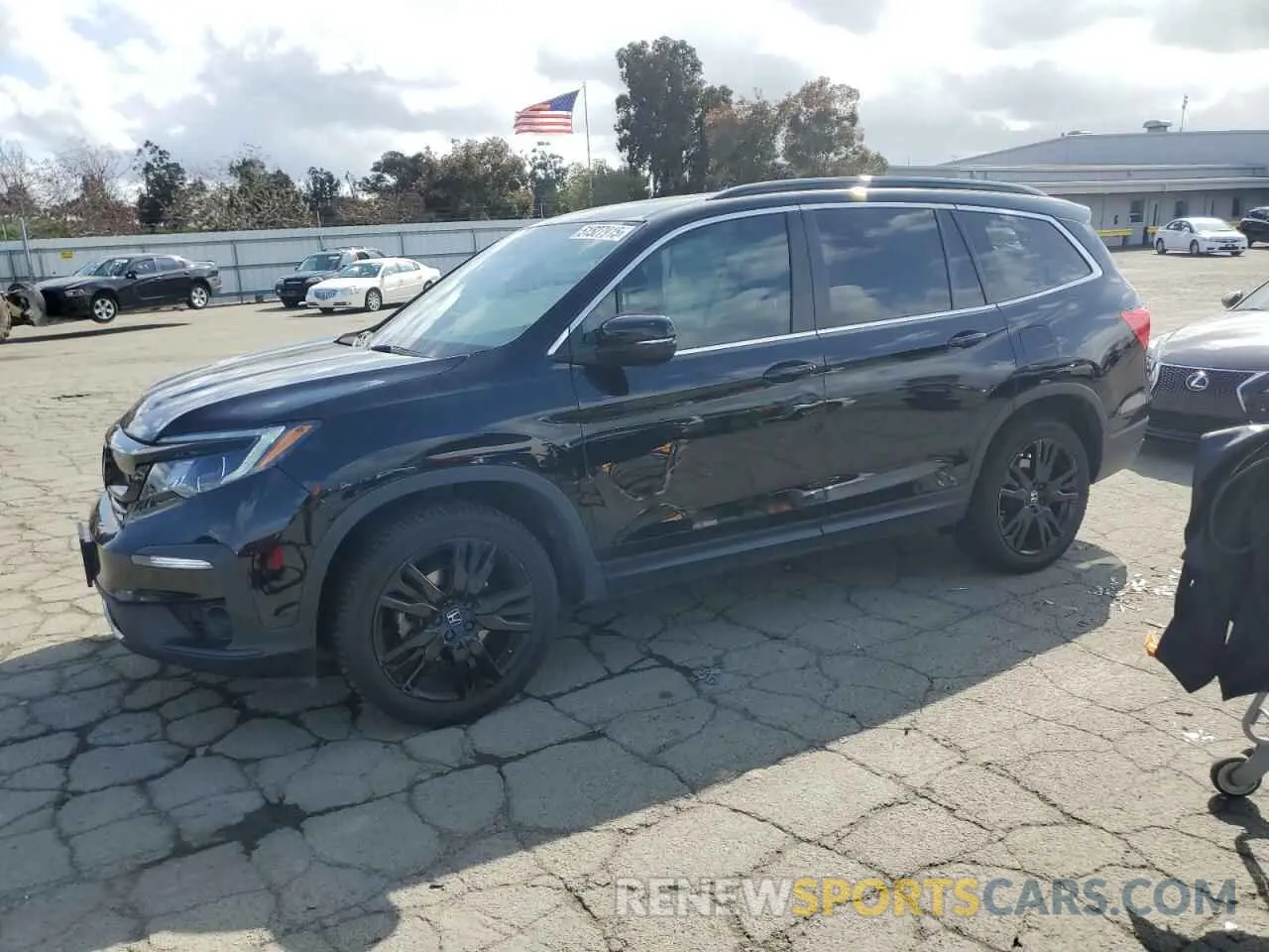1 fotografías del automóvil dañado 5FNYF6H25NB055899 HONDA PILOT 2022