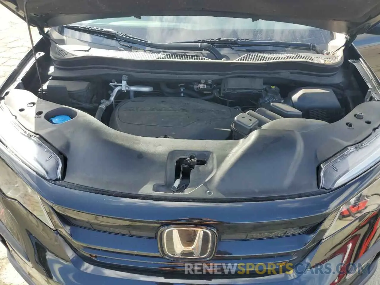 11 fotografías del automóvil dañado 5FNYF6H25NB055899 HONDA PILOT 2022
