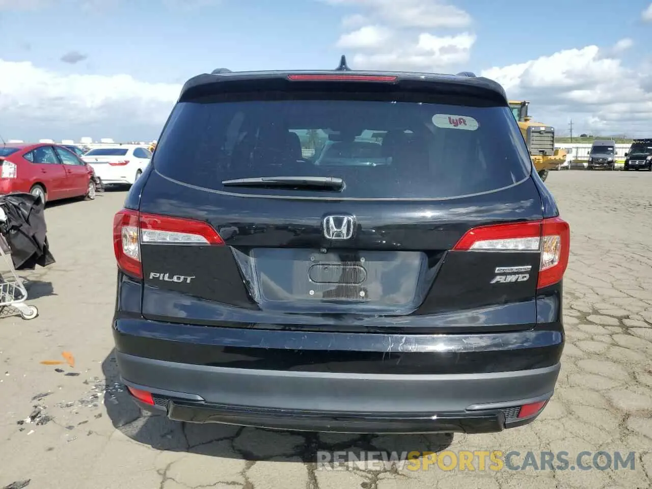 6 fotografías del automóvil dañado 5FNYF6H25NB055899 HONDA PILOT 2022