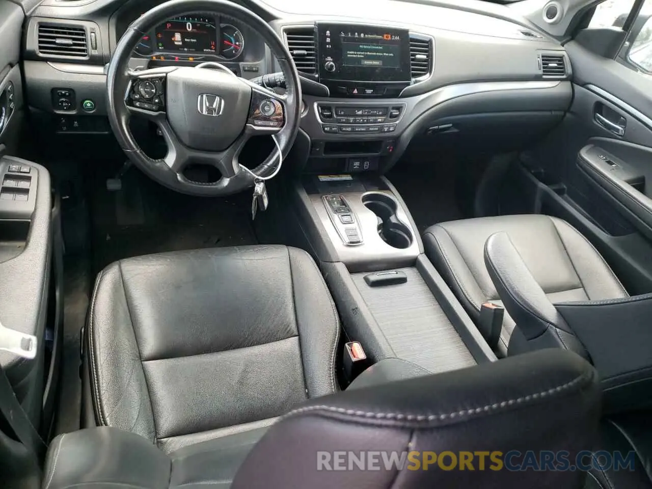 8 fotografías del automóvil dañado 5FNYF6H26NB079550 HONDA PILOT 2022