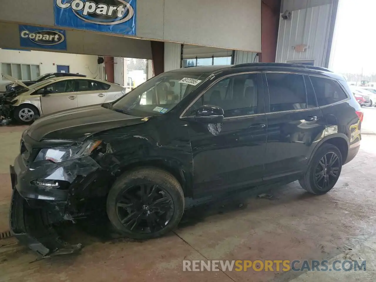 1 fotografías del automóvil dañado 5FNYF6H26NB094534 HONDA PILOT 2022