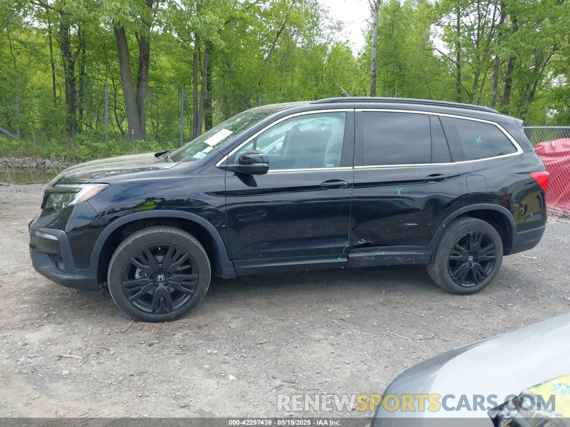 14 fotografías del automóvil dañado 5FNYF6H27NB005196 HONDA PILOT 2022