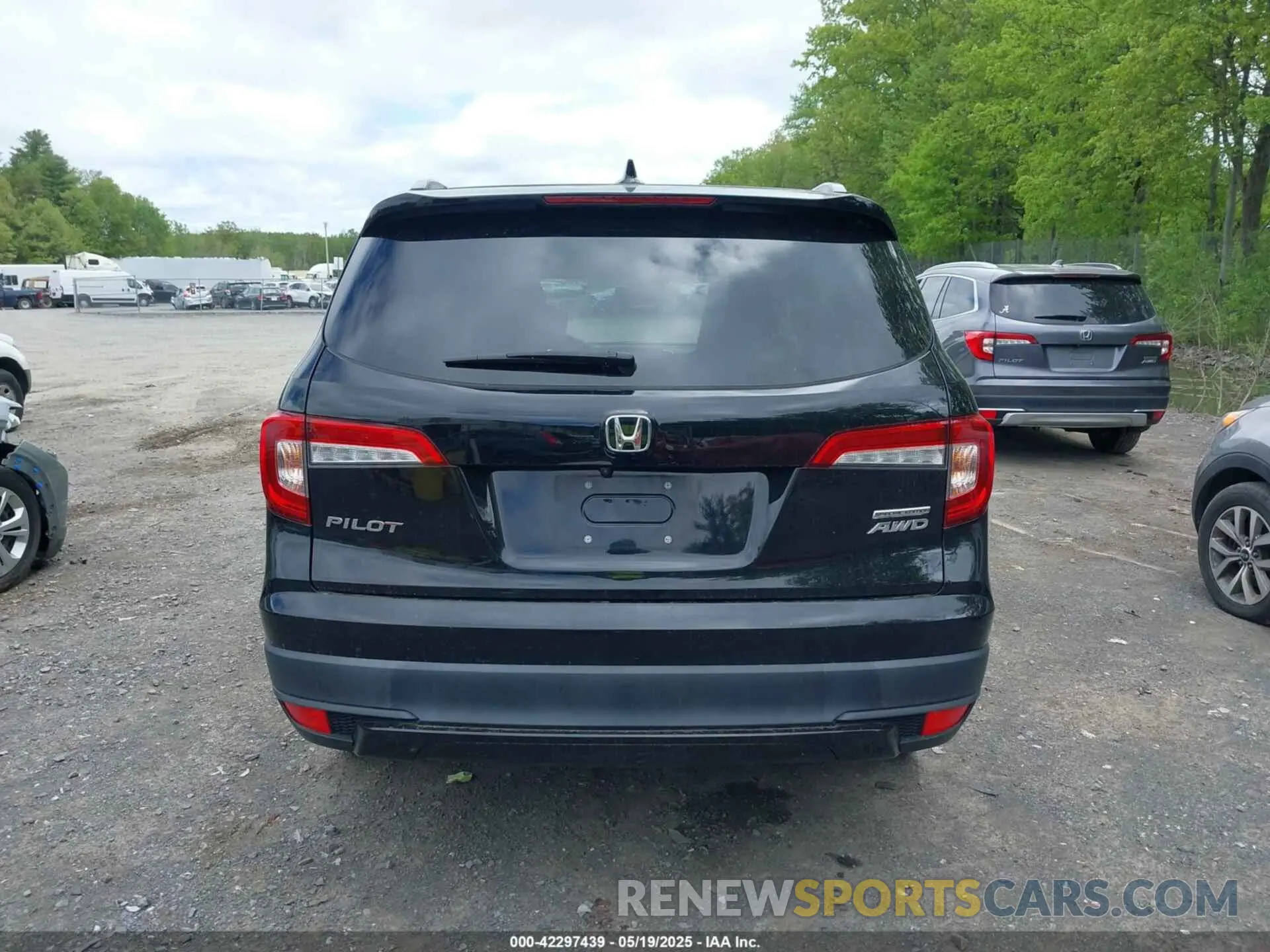 16 fotografías del automóvil dañado 5FNYF6H27NB005196 HONDA PILOT 2022