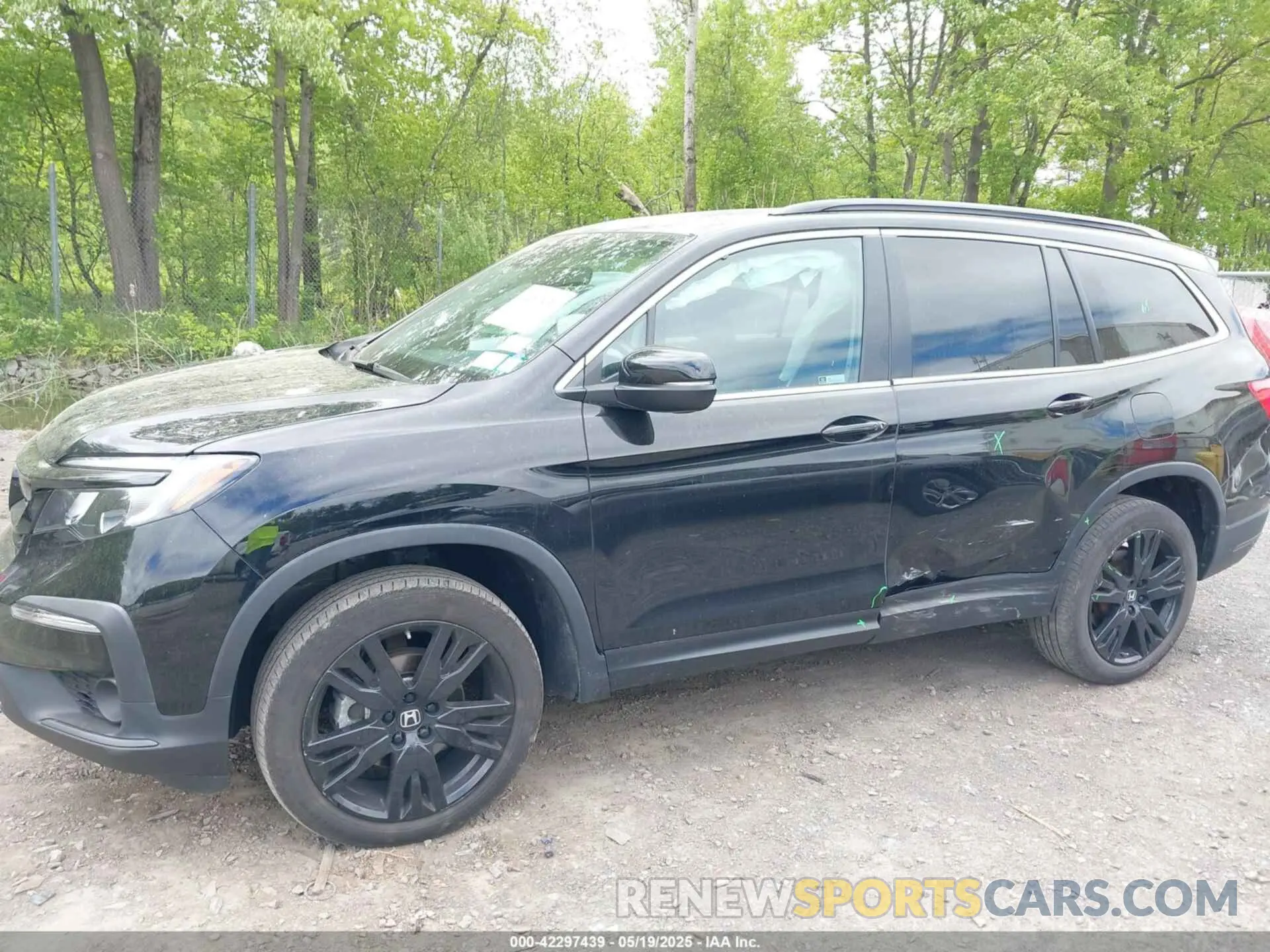 6 fotografías del automóvil dañado 5FNYF6H27NB005196 HONDA PILOT 2022