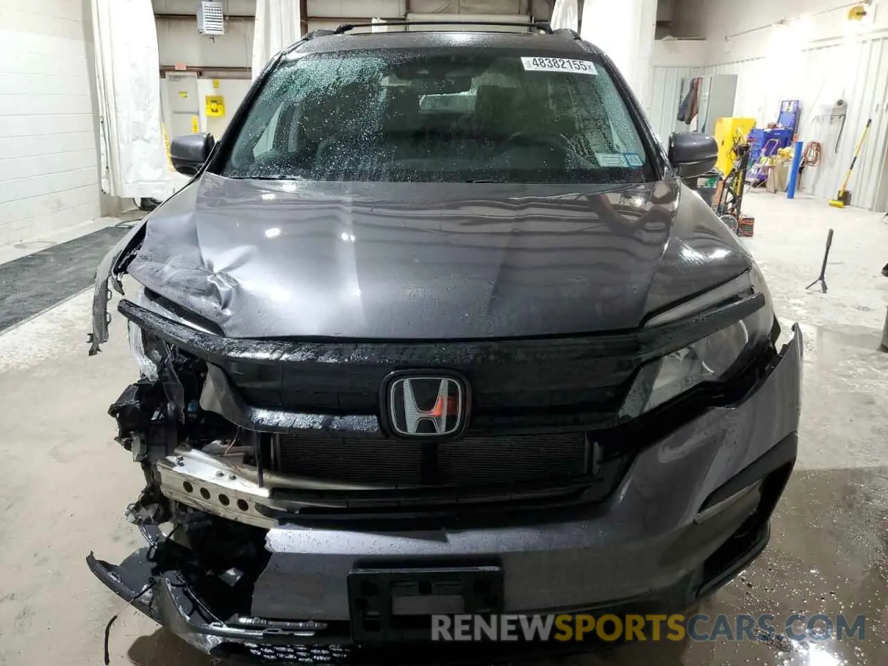 5 fotografías del automóvil dañado 5FNYF6H27NB091268 HONDA PILOT 2022