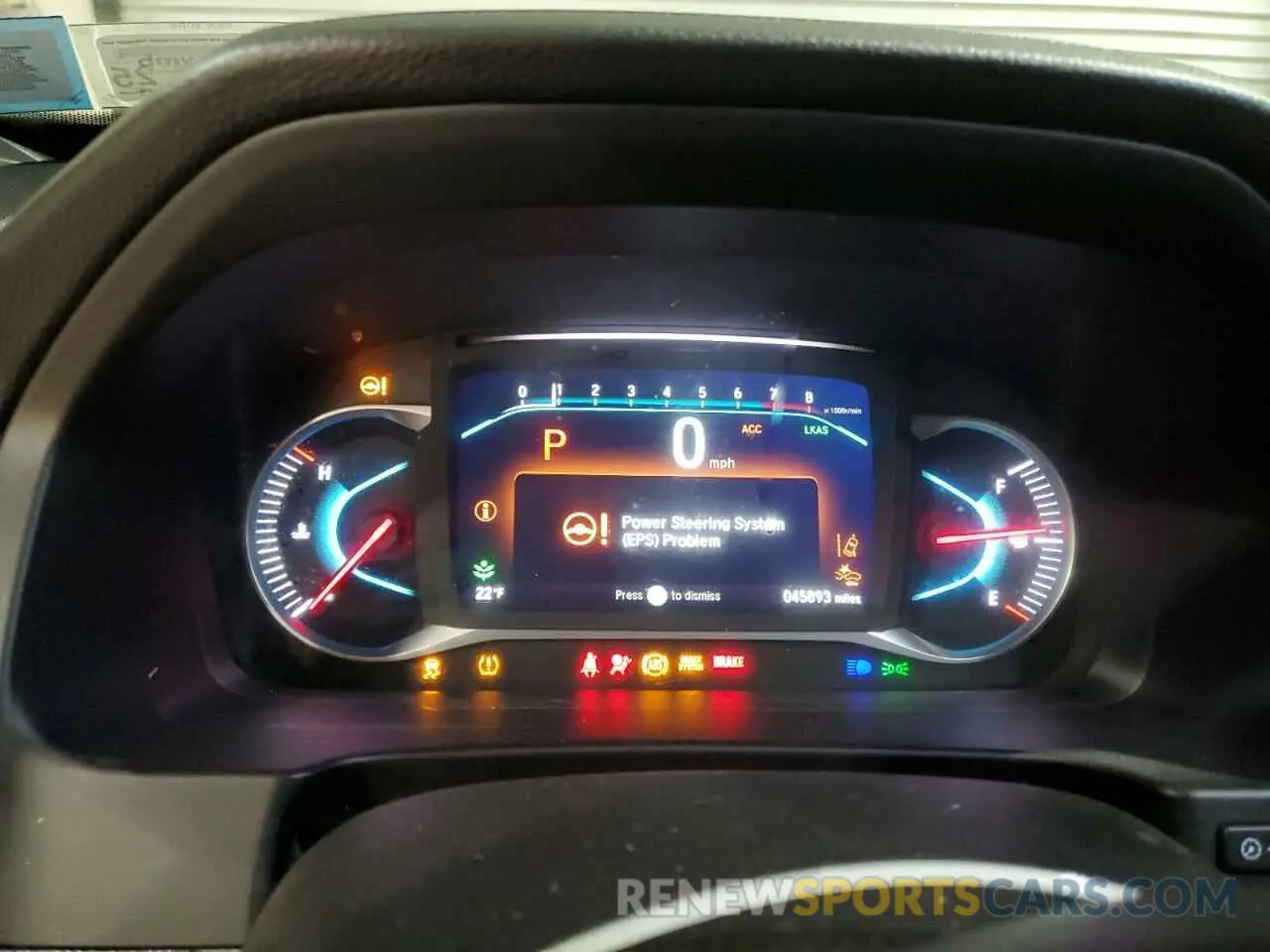 9 fotografías del automóvil dañado 5FNYF6H27NB091268 HONDA PILOT 2022