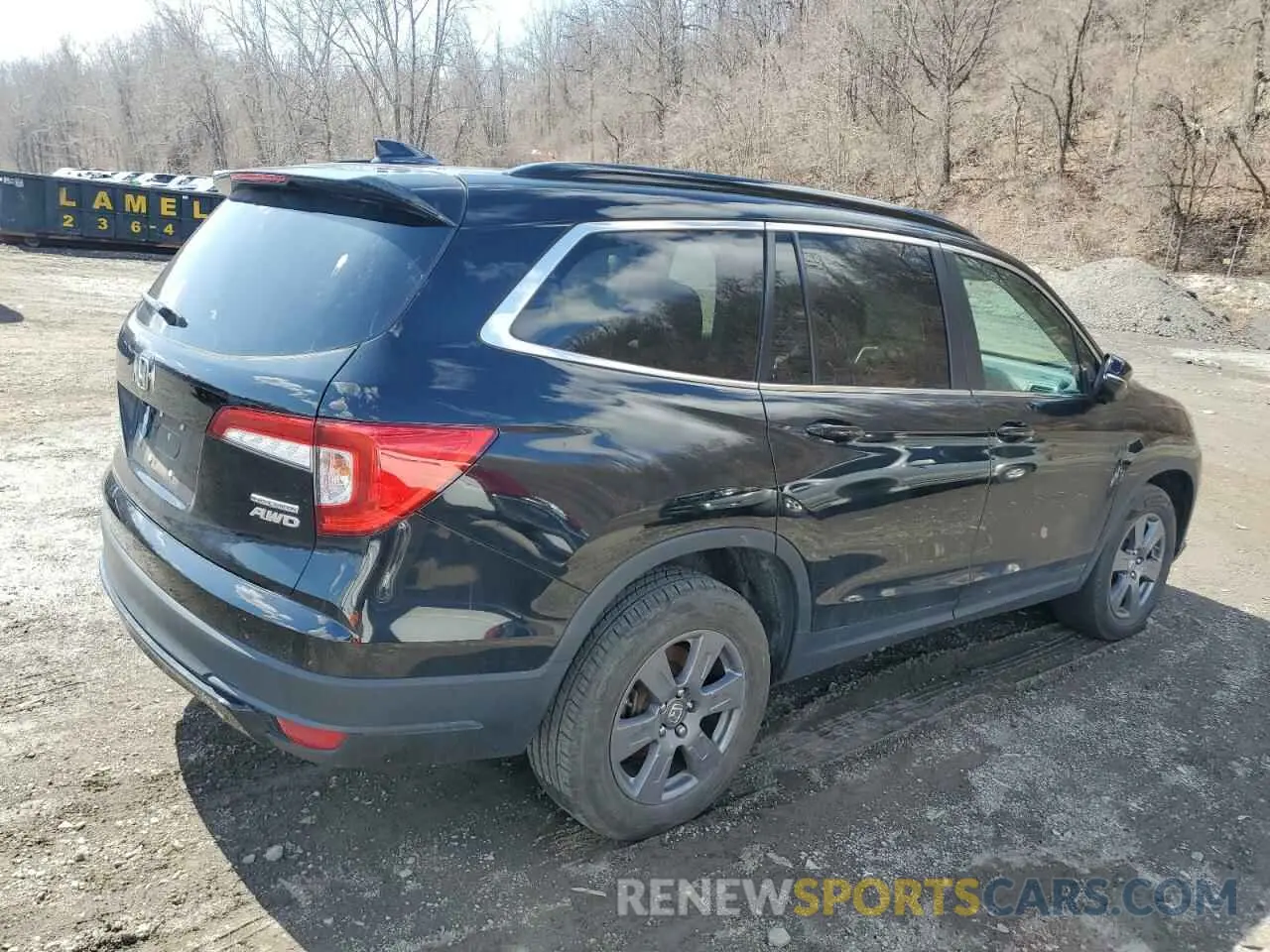 3 fotografías del automóvil dañado 5FNYF6H28NB036294 HONDA PILOT 2022
