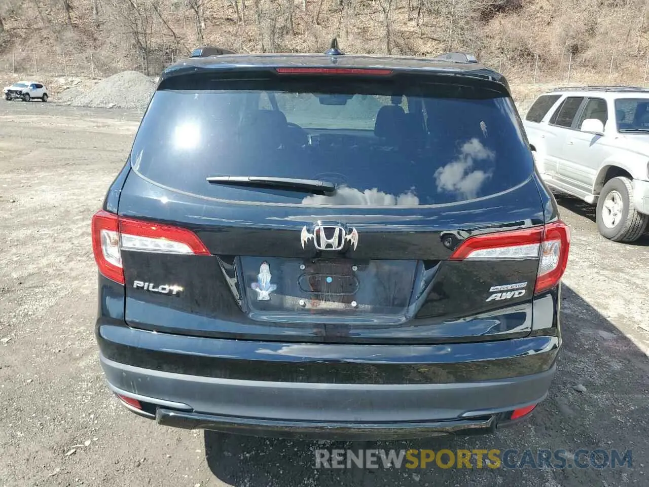 6 fotografías del automóvil dañado 5FNYF6H28NB036294 HONDA PILOT 2022