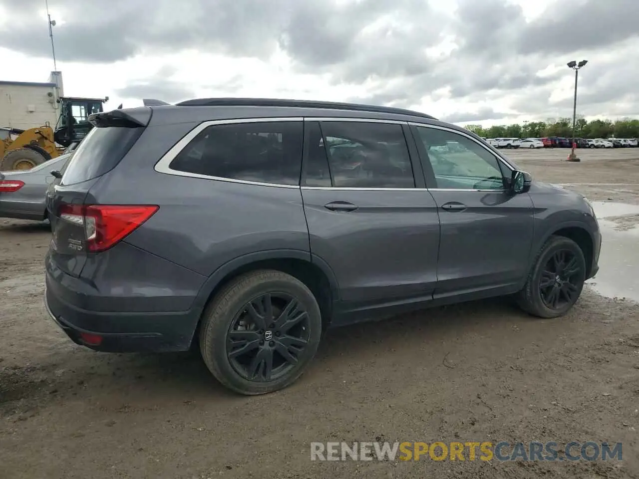 3 fotografías del automóvil dañado 5FNYF6H29NB054366 HONDA PILOT 2022