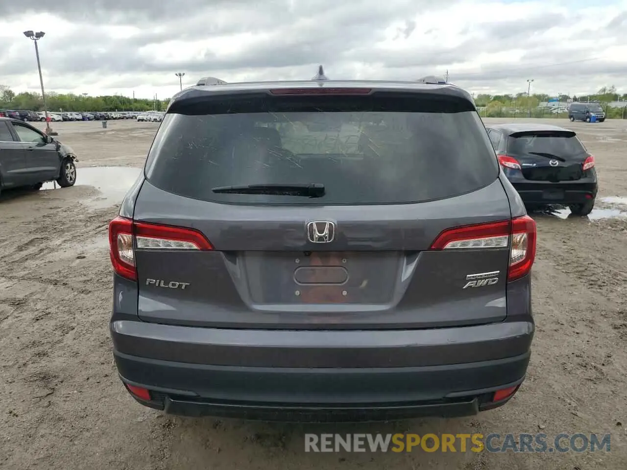 6 fotografías del automóvil dañado 5FNYF6H29NB054366 HONDA PILOT 2022