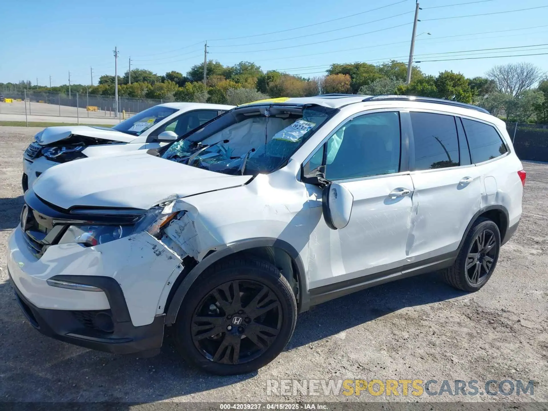 6 fotografías del automóvil dañado 5FNYF6H29NB086136 HONDA PILOT 2022
